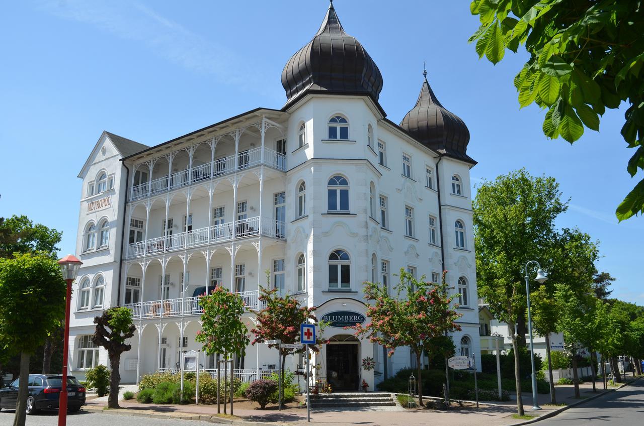 Haus Metropol - Fewo 7 Mit Balkon Und Meerblick Binz Exterior photo
